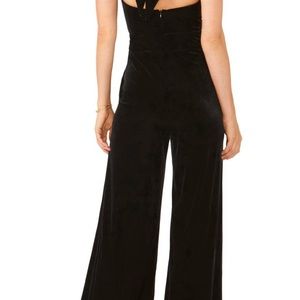 Velvet jumpsuit never worn